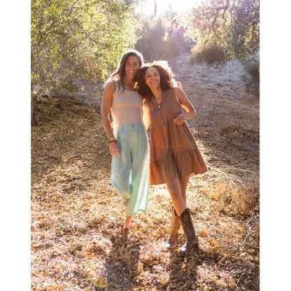 Womens Suki Linen Pant Carve Designs