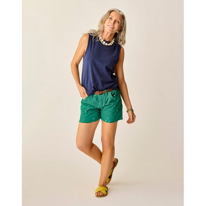 Womens Larisa Hemp Tank Carve Designs