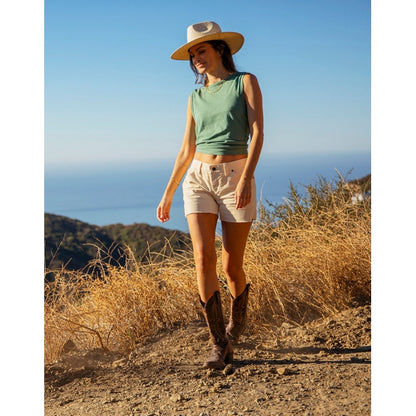Womens Larisa Hemp Tank Carve Designs