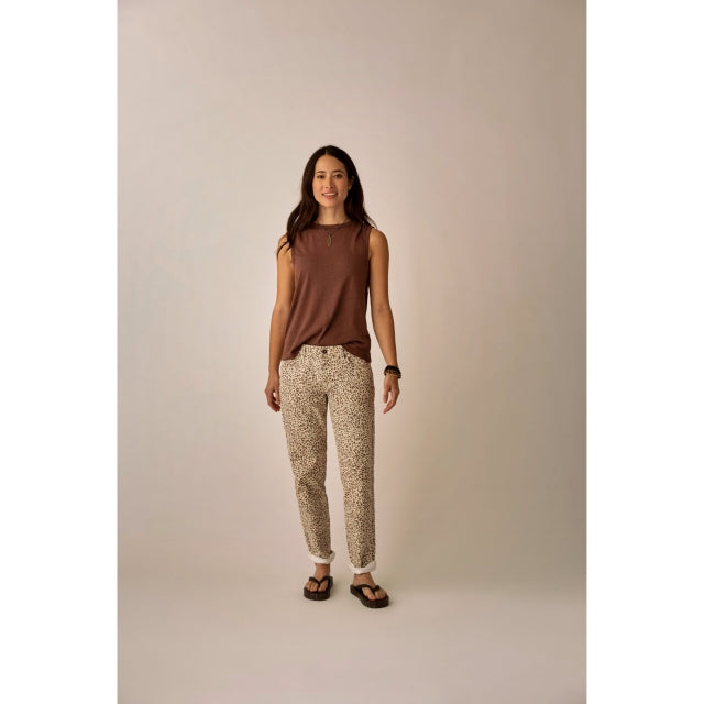 Womens Larisa Hemp Tank Carve Designs