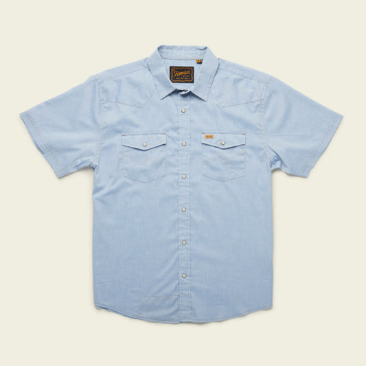 Howler Bros H Bar B Snapshirt Faded Blue Oxford