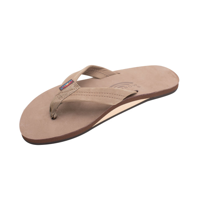 Rainbow W Premier Leather Single Layer Arch DKBR
