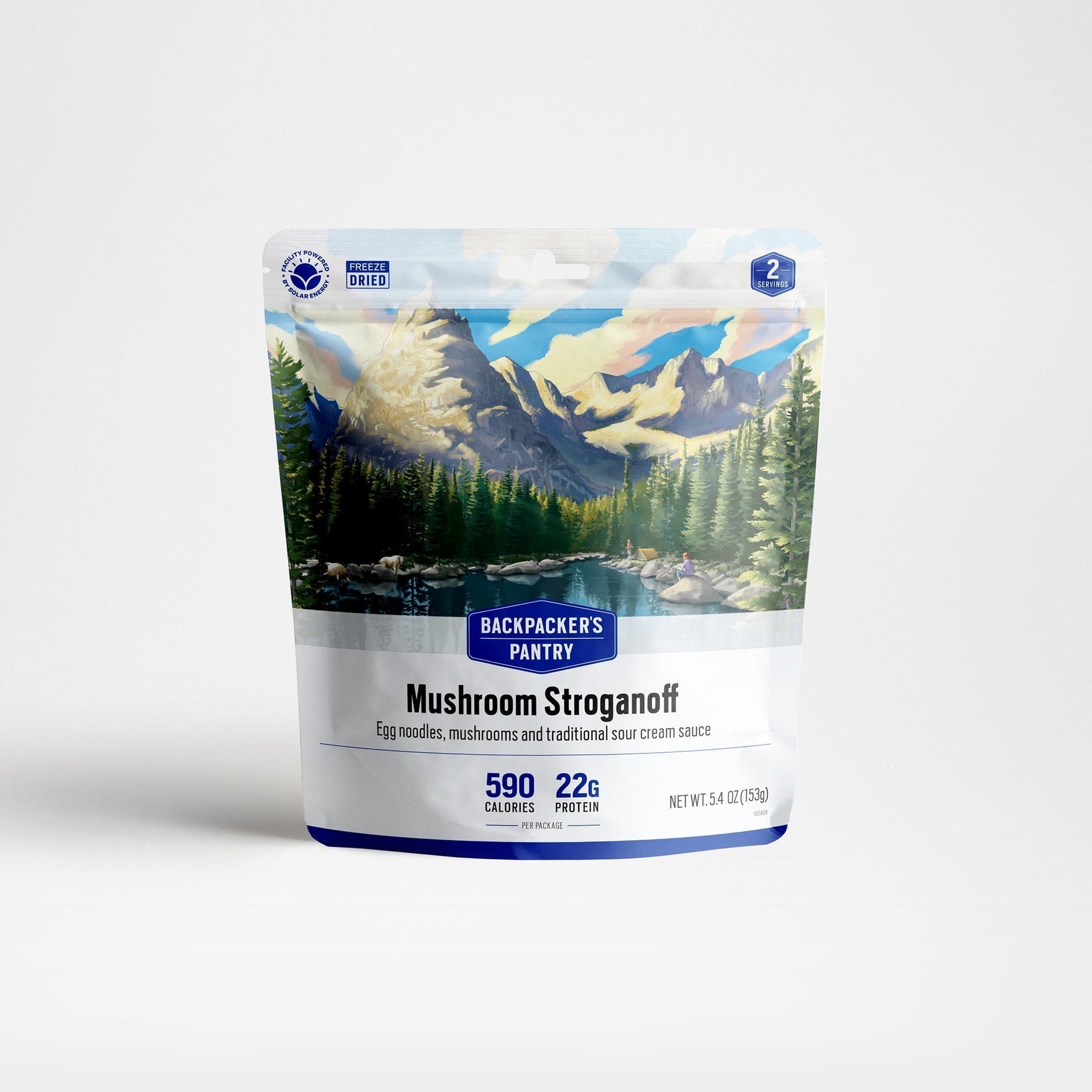 Backpacker's Pantry Mushroom Stroganoff 2 Serving