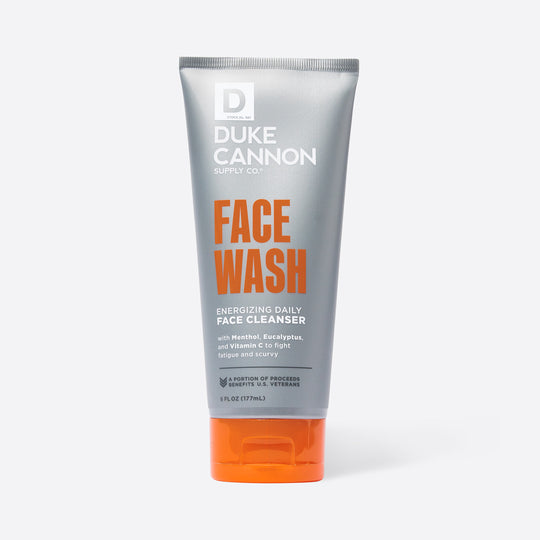 Duke Cannon Face Wash Energizing Cleanser 6 Oz