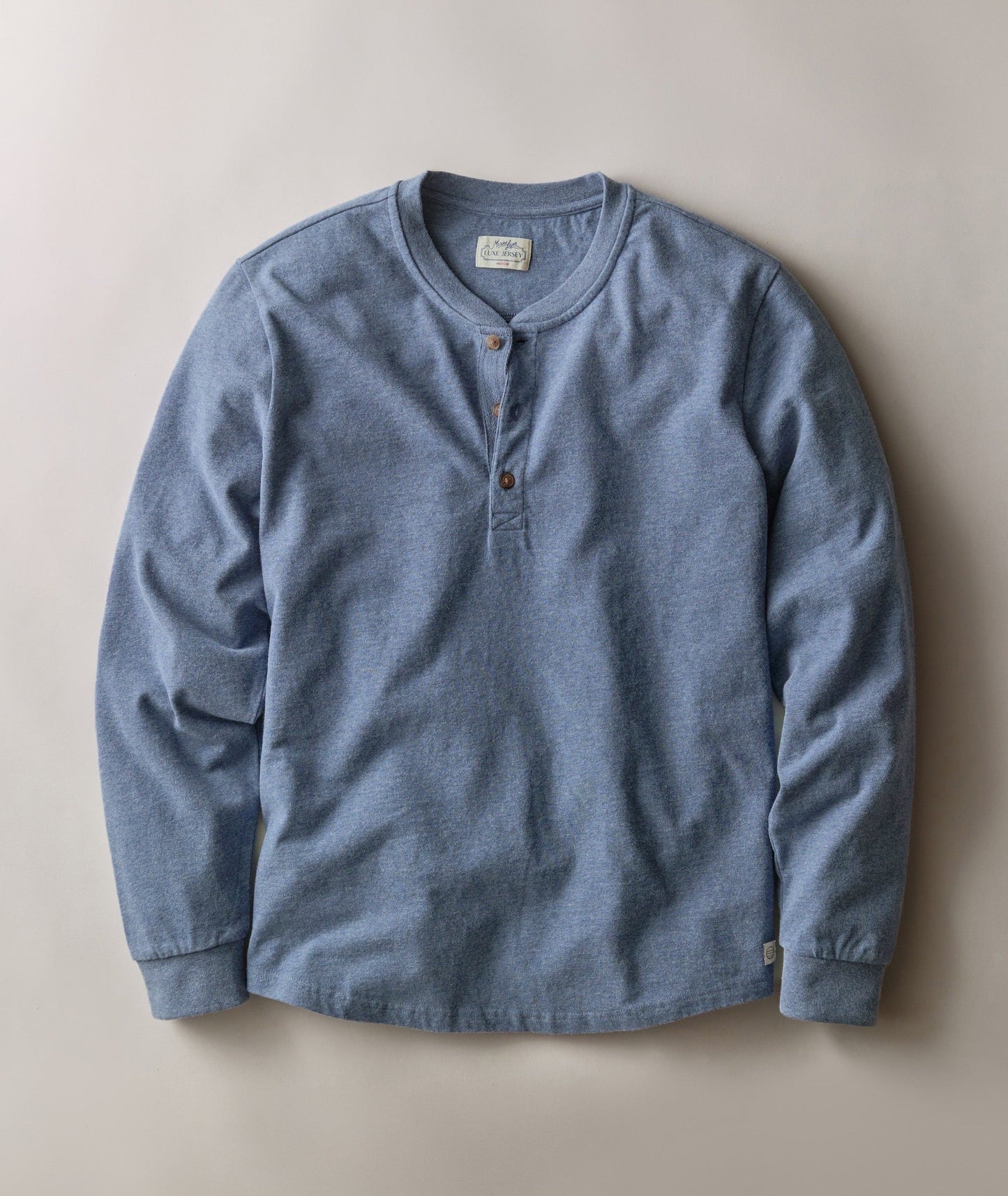 M Luxe Jersey Henley