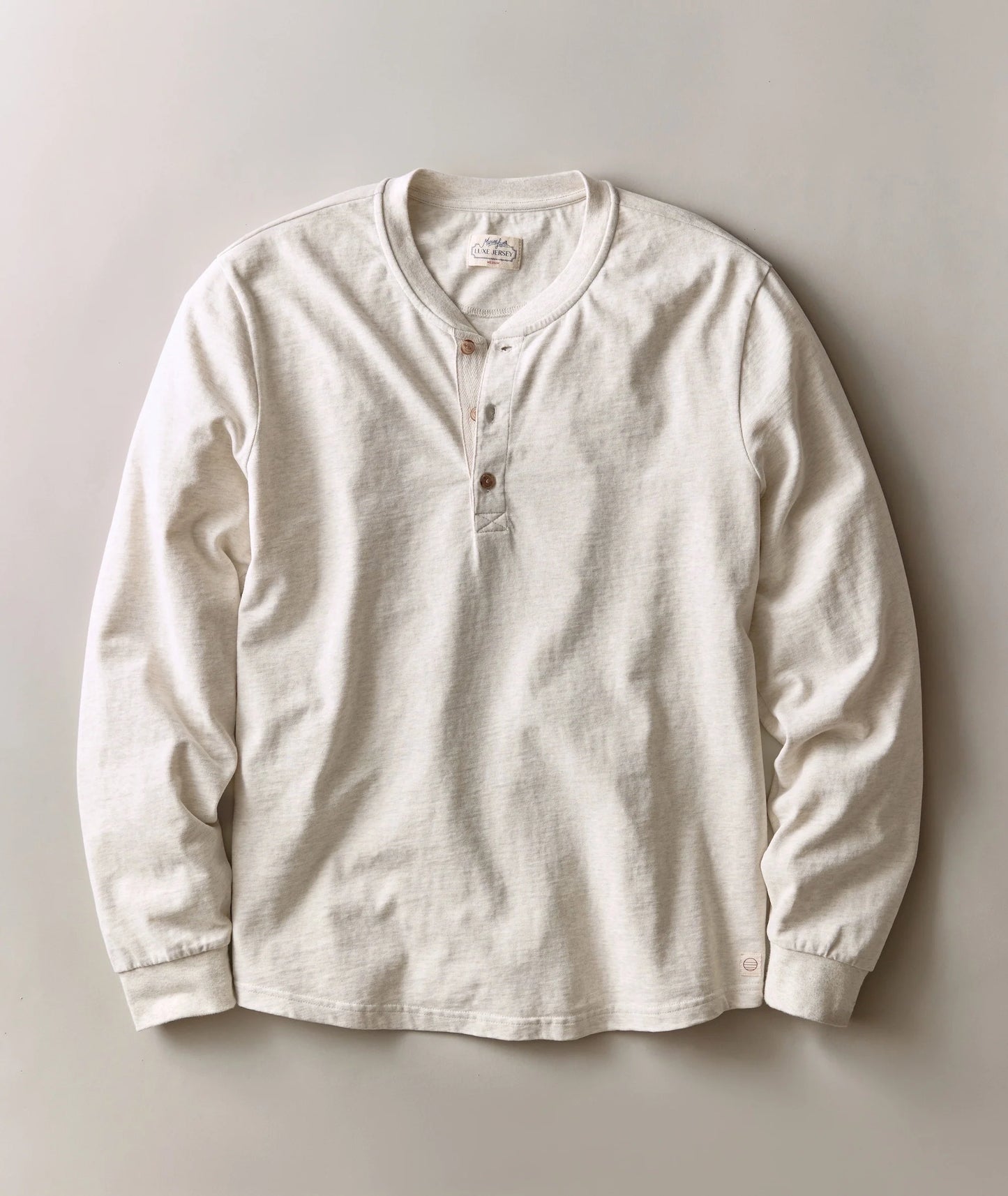 M Luxe Jersey Henley