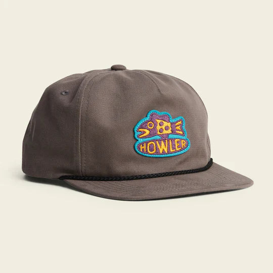 Howler Bros Unstructured Snapback Hats Something Fishy : Graphite