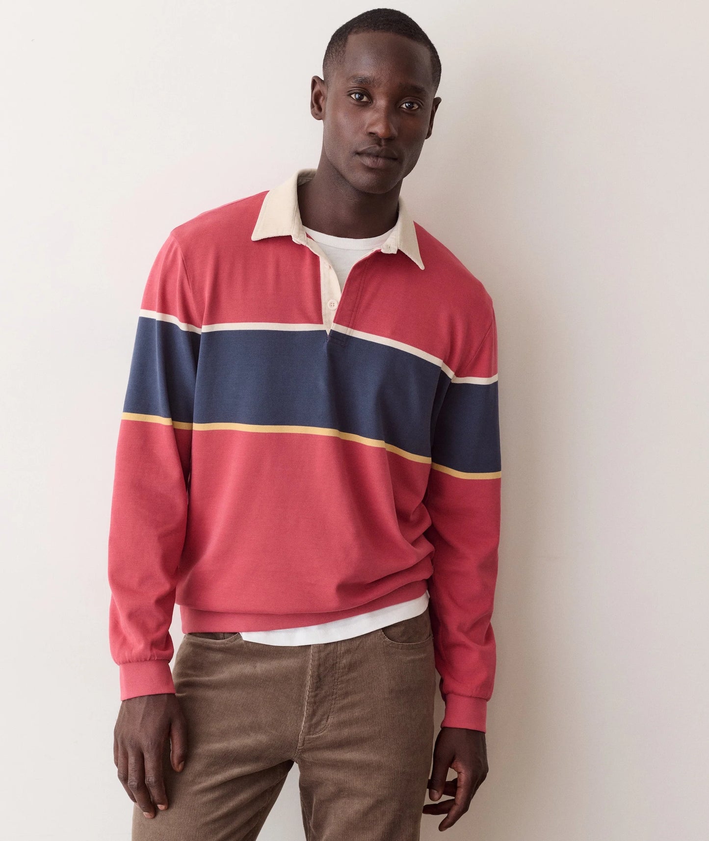 M Sueded Rugby Polo