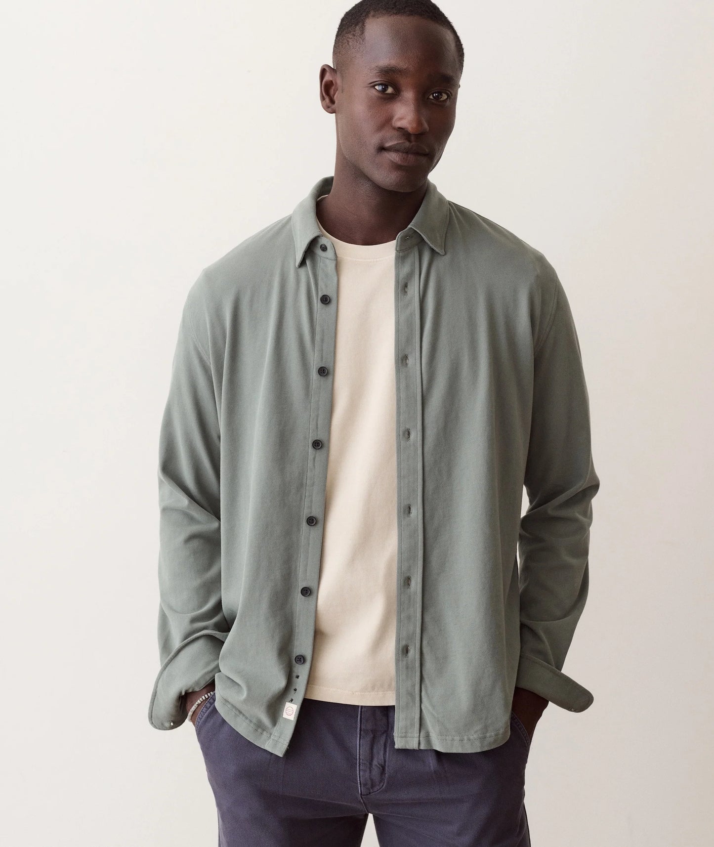 M Luxe Jersey Shirt