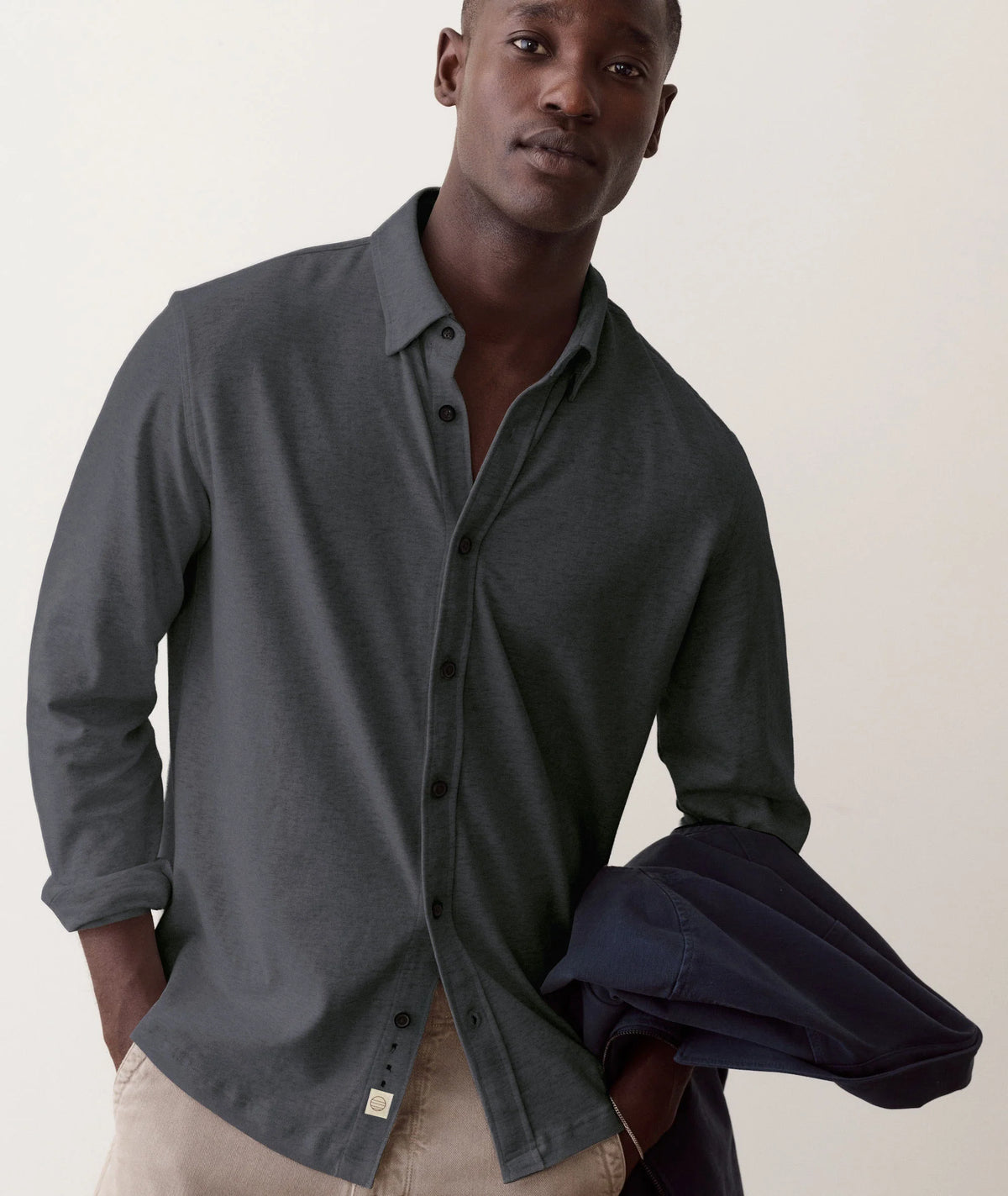 M Luxe Jersey Shirt