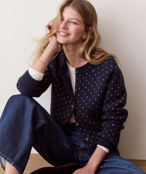 navy & gold / Small