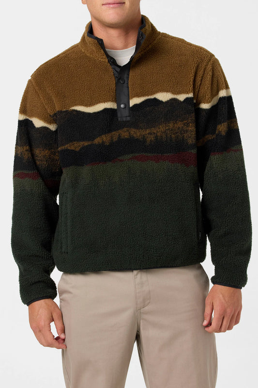 M CRESTLINE HIGH PILE HALF SNAP SUPERFLEECE