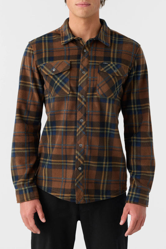 Mens Glacier Plaid Superfleece