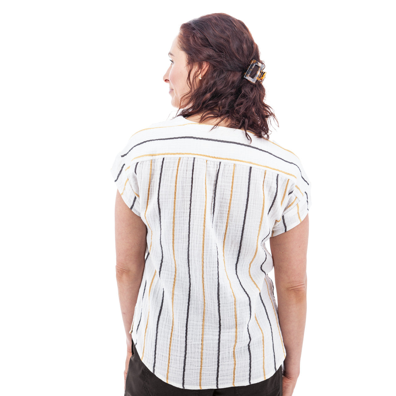 W Kelford LS Stripe Top