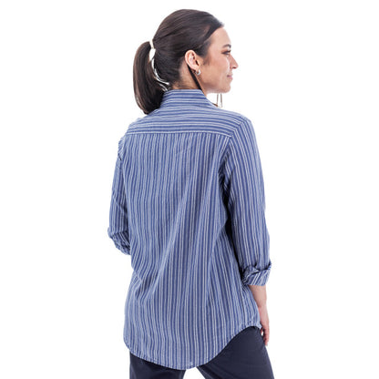 W Colmar LS Stripe Shirt