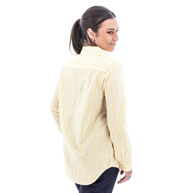 W Colmar LS Stripe Shirt