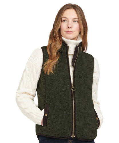 W barbour burford fleece gilet