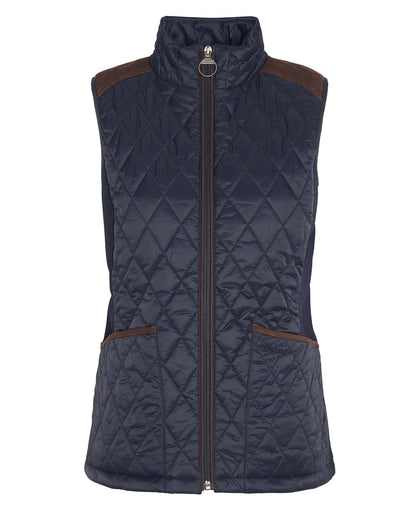 Womens Barbour High Field Gilet navy/classic
