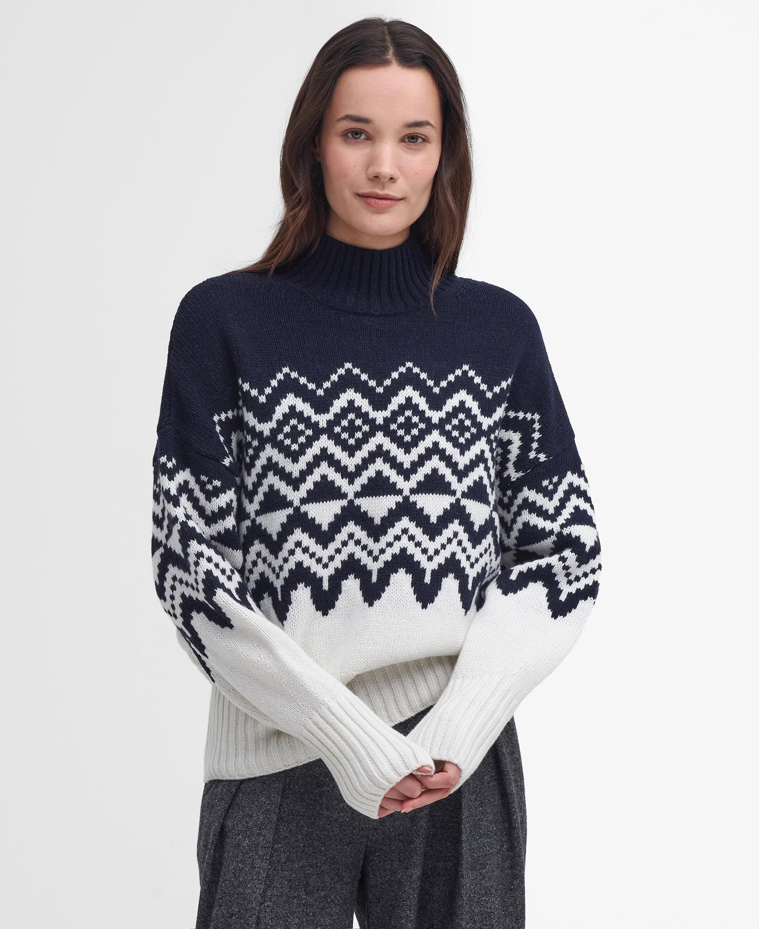 Womens Barbour Gwyn Knitted Jumper