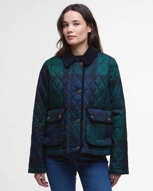 W barbour louden quilted jacket