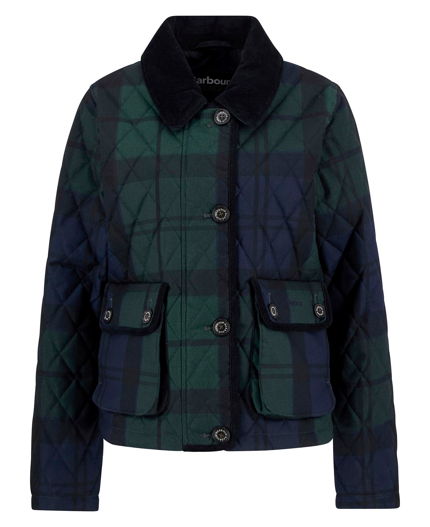 W barbour louden quilted jacket