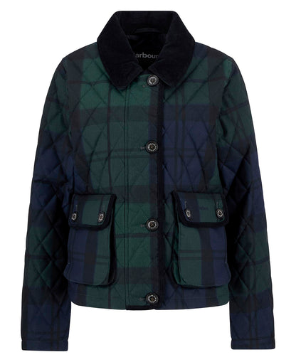 W barbour louden quilted jacket