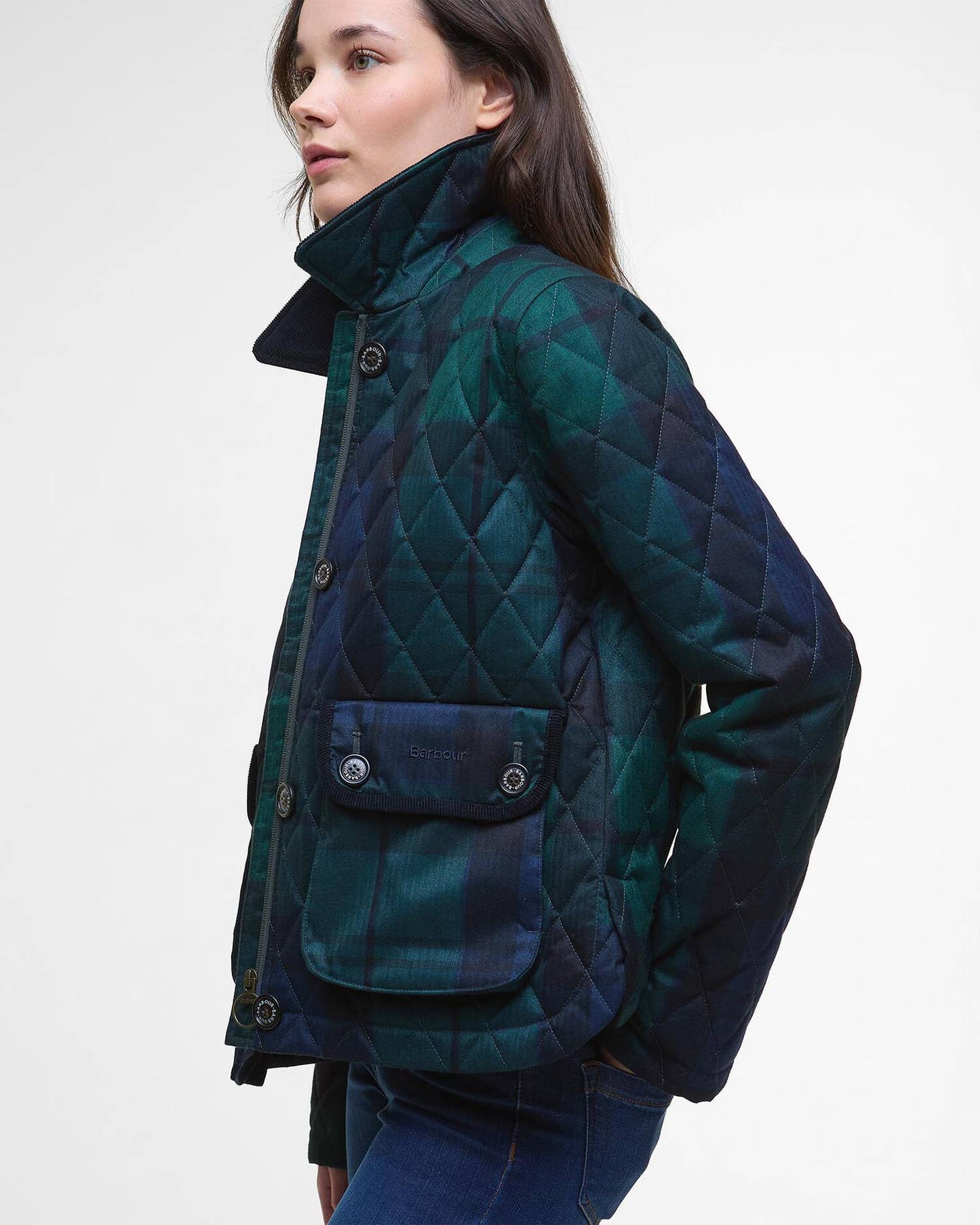 W barbour louden quilted jacket