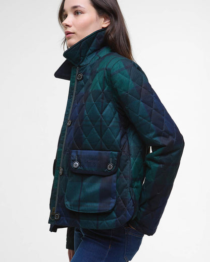 W barbour louden quilted jacket