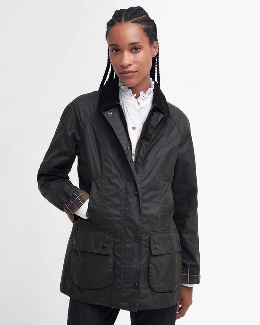 W barbour classic beadnell wax jacket