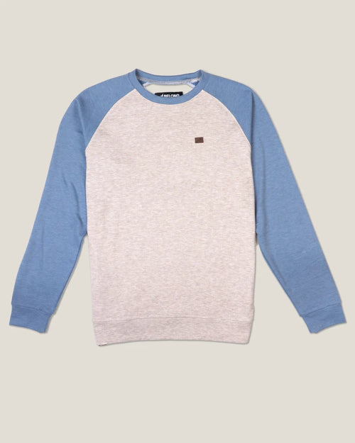 Beige & Dusty Blue / M