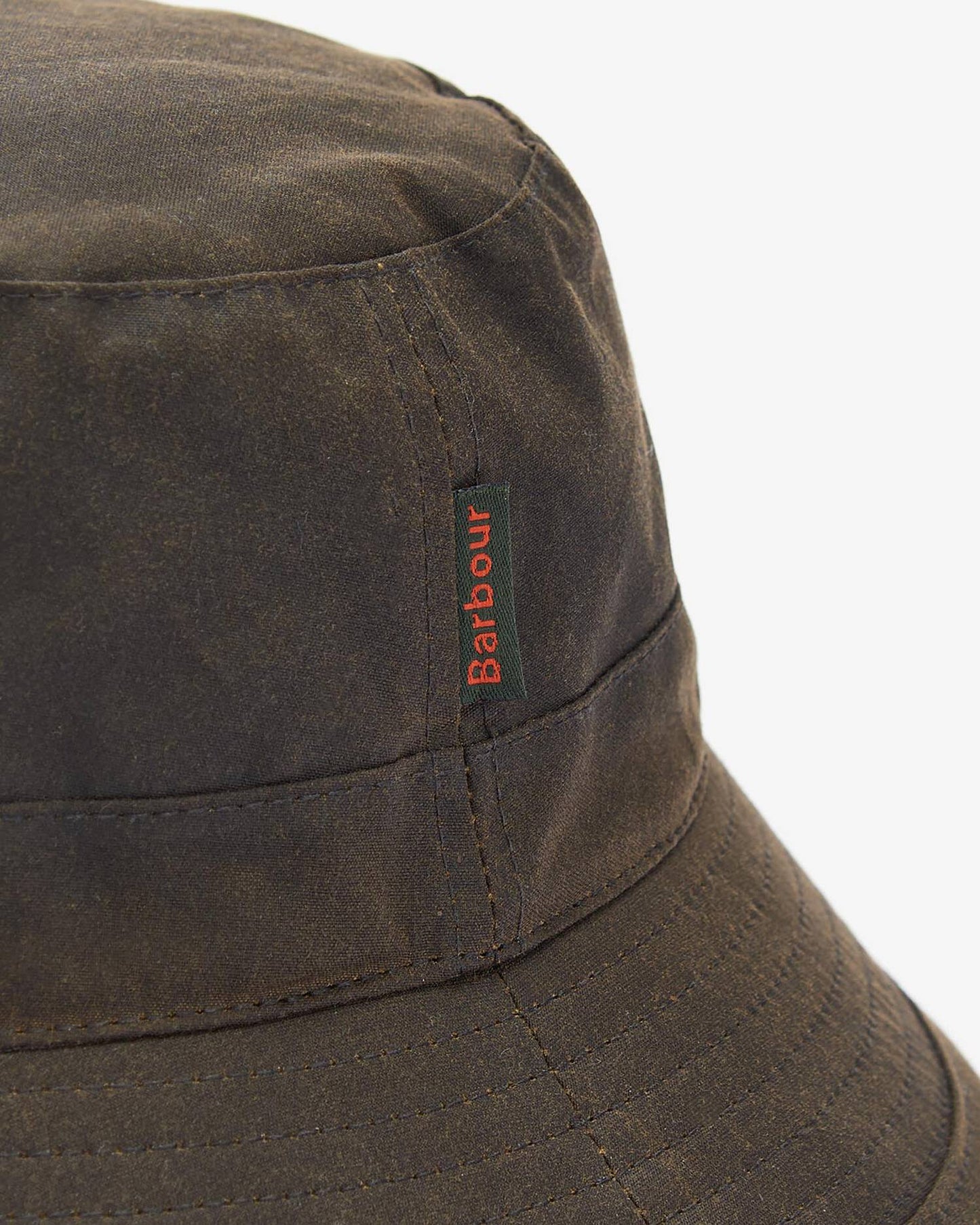 barbour wax bucket hat