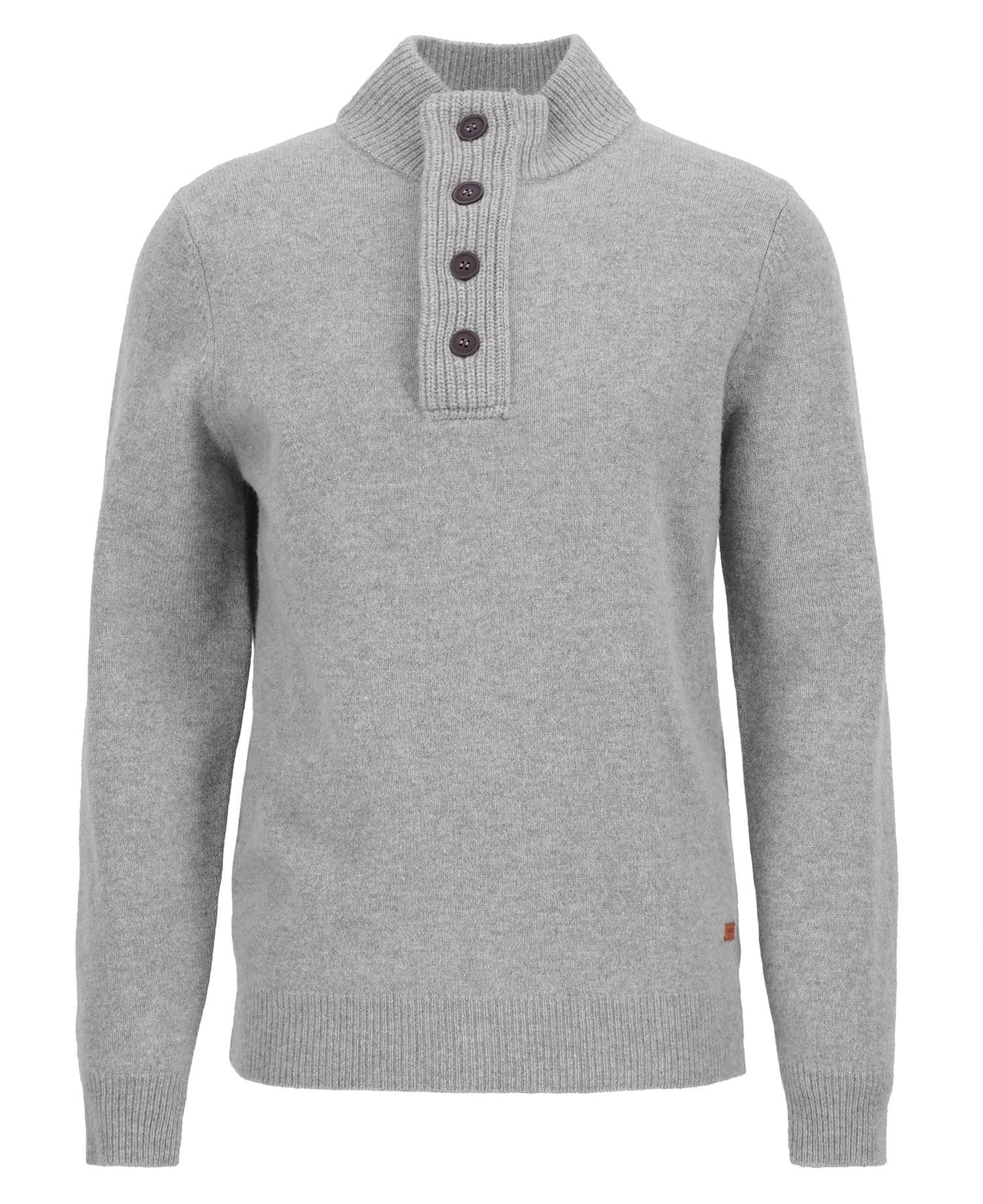 Mens Barbour Essential Patch Half Zip Knitted Jumper