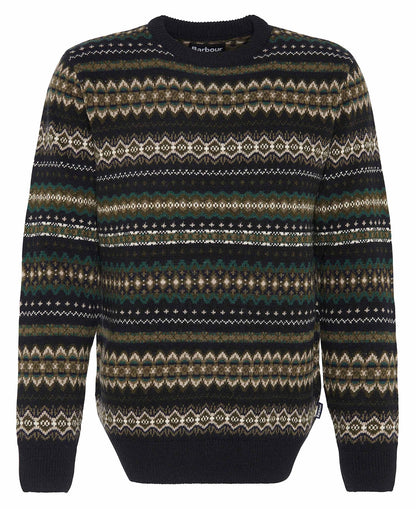 M barbour case fair isle crew neck sweater