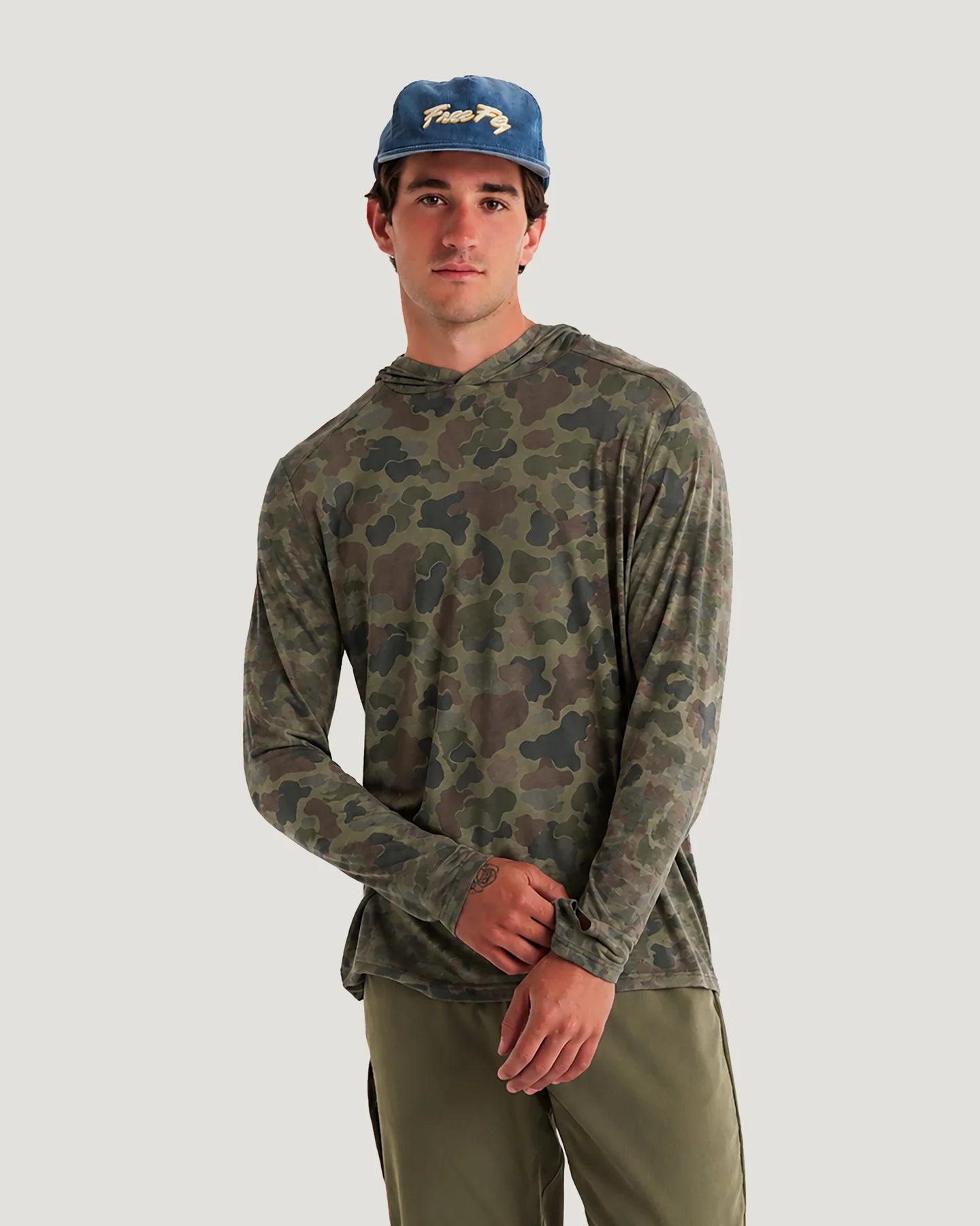 Mens Bamboo Shade Hoodie