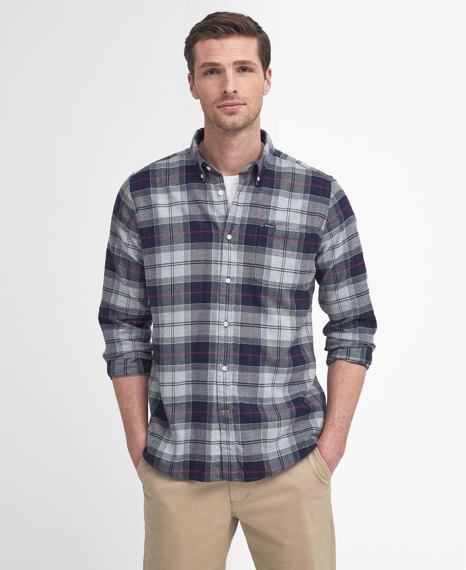 Mens Barbour Kyeloch Tailored Tartan Shirt