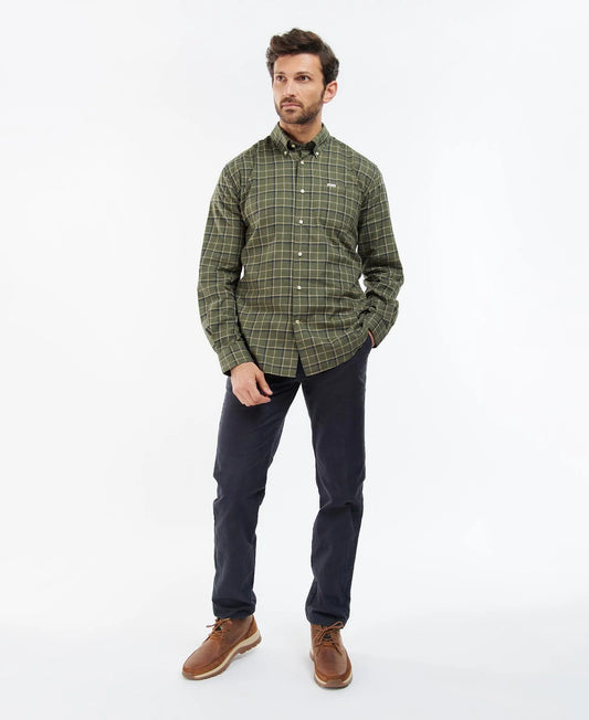Mens Barbour Pelton Regular Tattersall Shirt