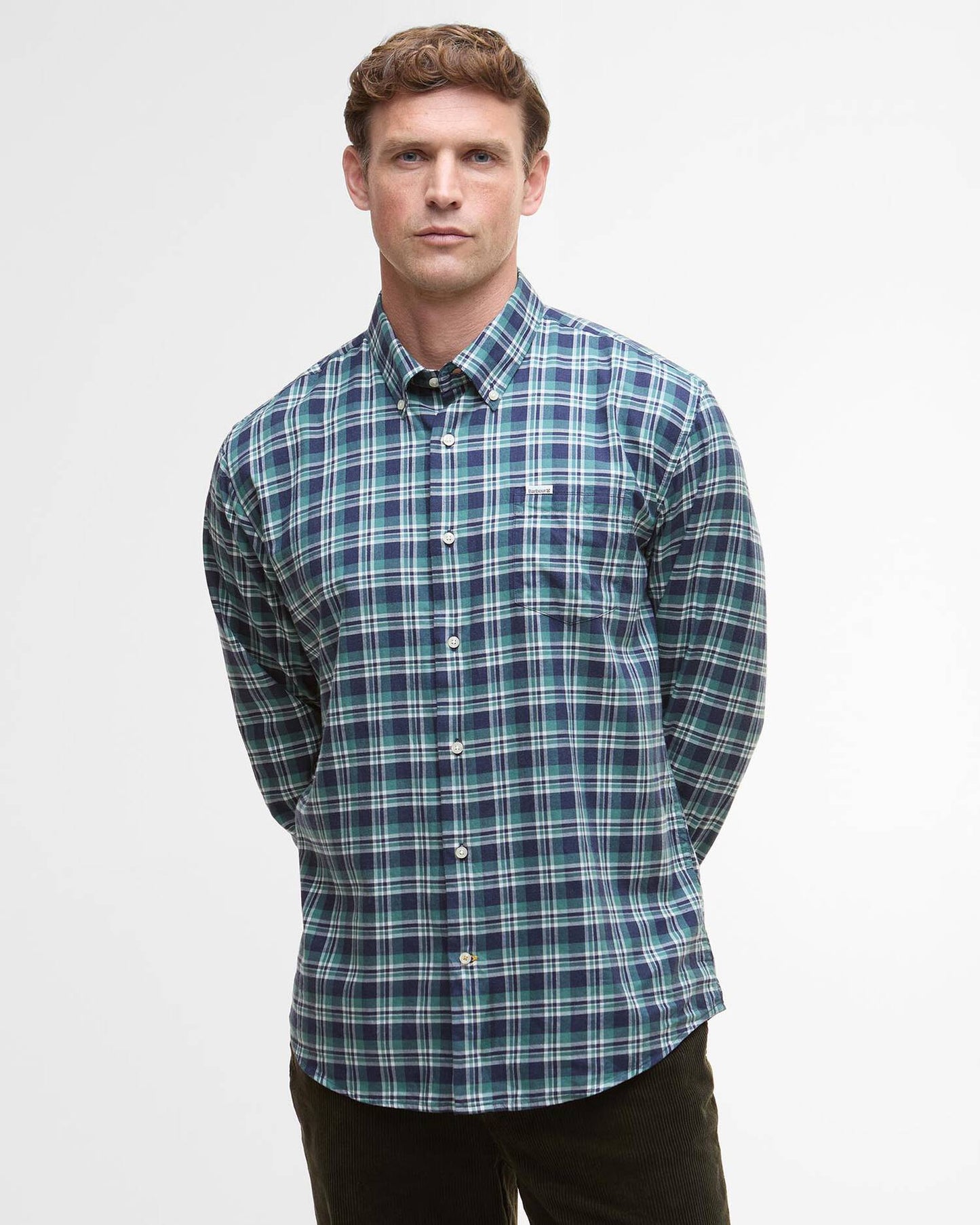M barbour turville regular checked shirt