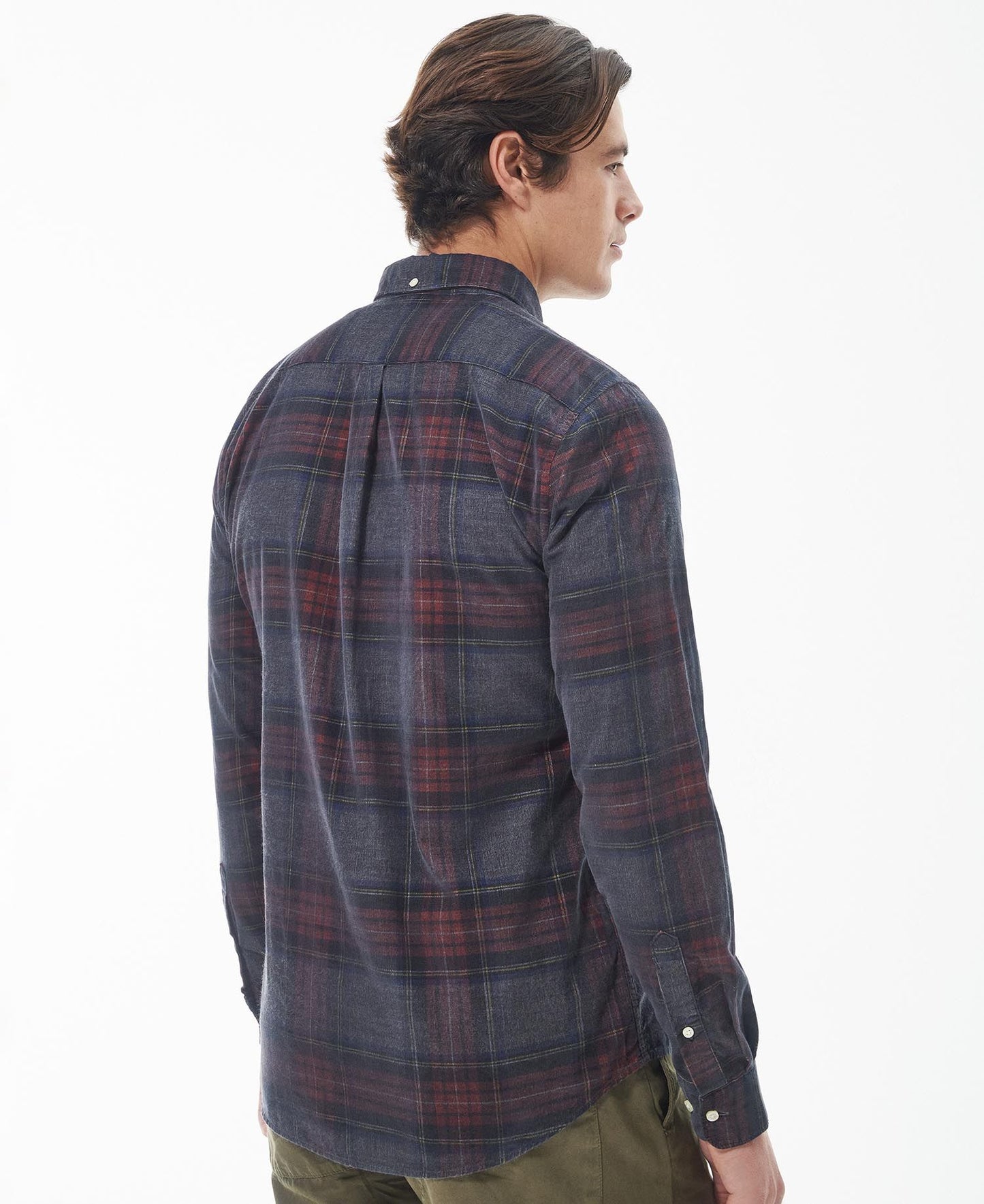 Mens Barbour Southfield Tailored Checked Cord Shirt