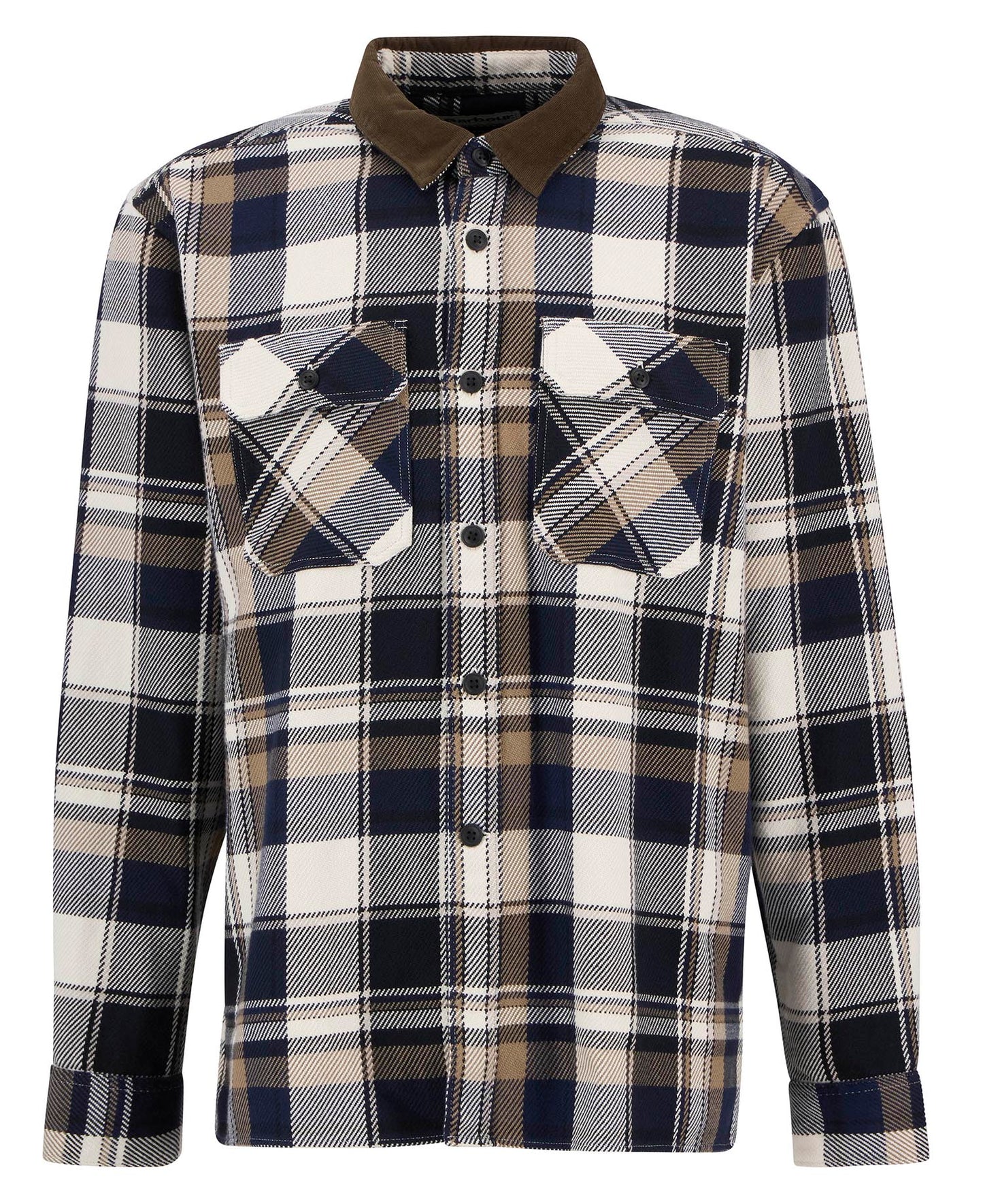 M barbour grasmoor relaxed checked shirt