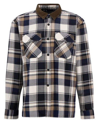 M barbour grasmoor relaxed checked shirt