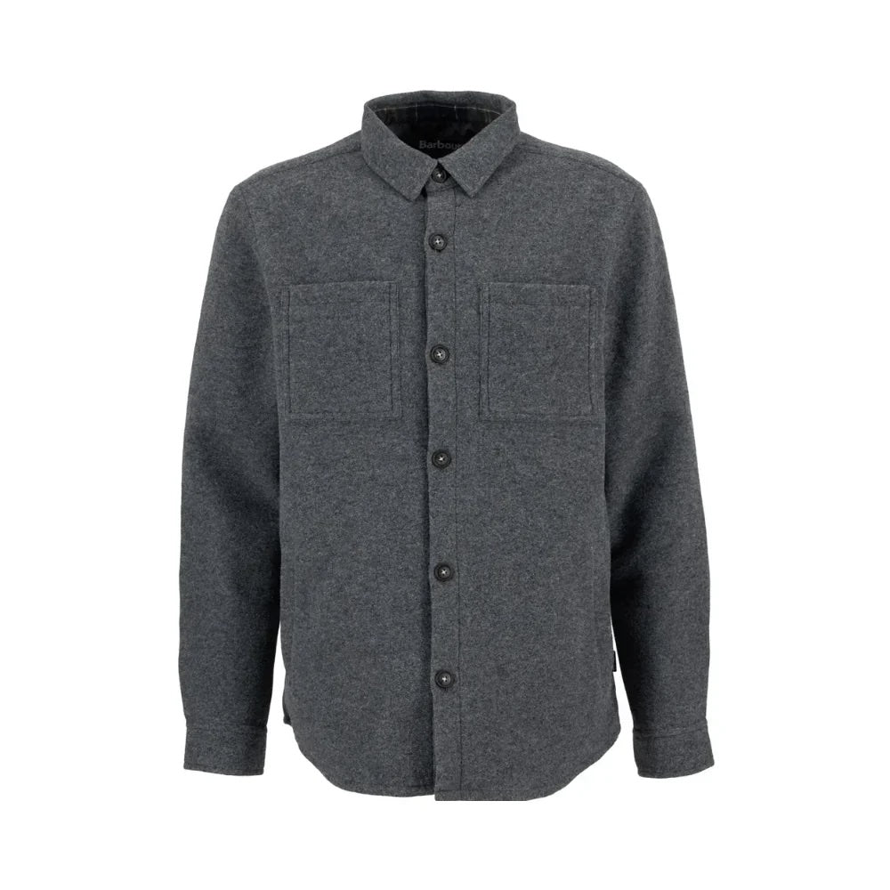 M barbour marlow tailored wool blend overshirt