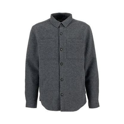 M barbour marlow tailored wool blend overshirt