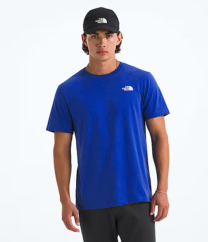 Mens Red, White, & Blue Regular Short-sleeve Tee