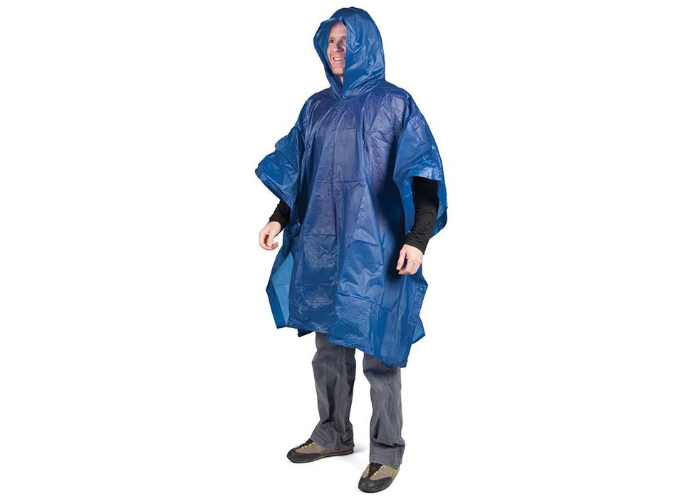 Liberty Mountain Peregrine Rain Poncho BLUE