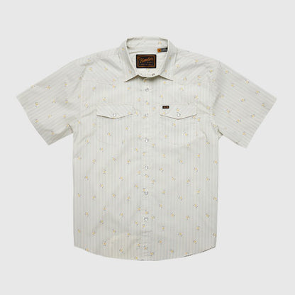 Howler Brothers H Bar B Snapshirt Hibiscus Ribbons : Riverbed Oxford