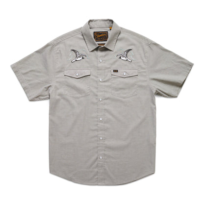 Howler Bros H Bar B Snapshirt Seagulls : Grey Oxford