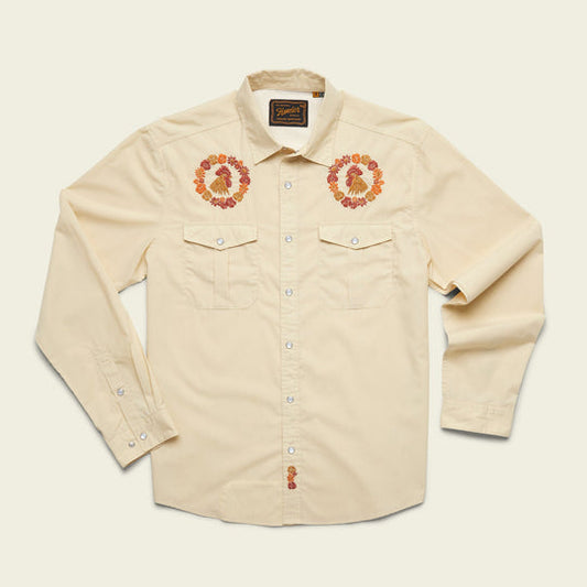 Howler Bros Gaucho Snapshirt : Ring Around the Rooster