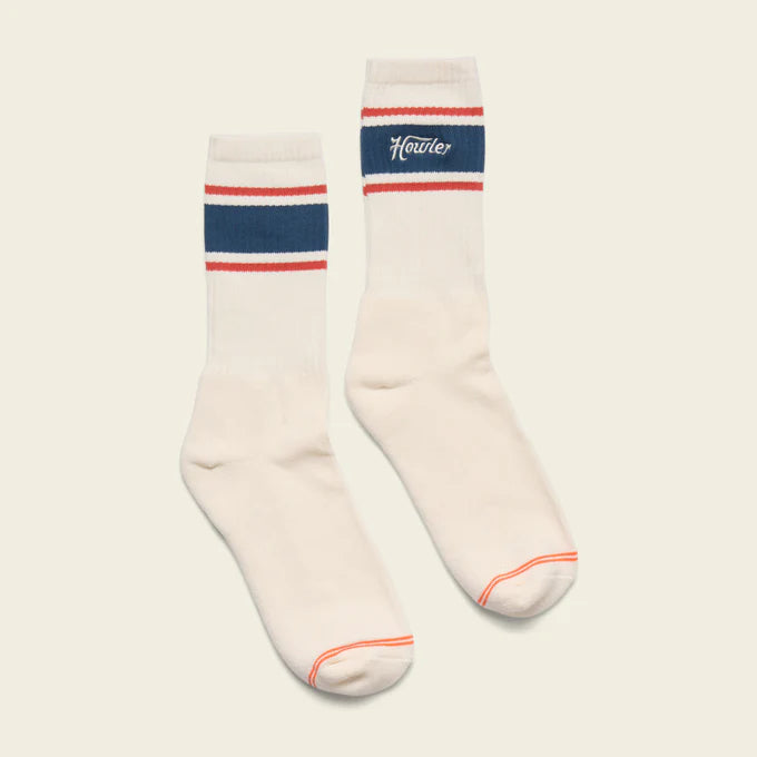 Socks - Howler Script : White