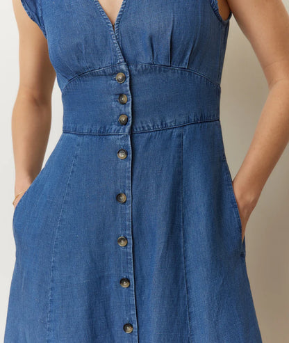 Womens Camila Midi Dress