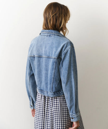 W Cropped Denim Jacket
